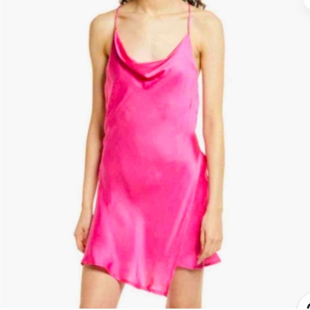 Pink Slip Dress